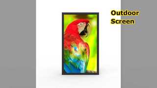 Segnaletica digitale impermeabile Pubblicità esterna da 32 pollici