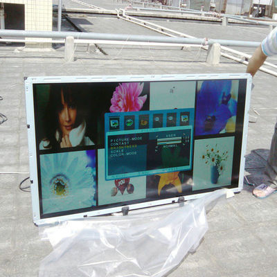 comprare 55 pollici all' esterno schermo LCD ad alta luminosità 1500cd / m2 alta luminosità senza paura della luce solare diretta immagine chiara online manufacture