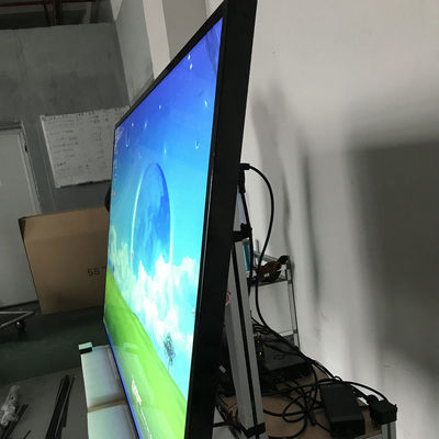 comprare 65 pollici di nitidezza LCD leggibile dalla luce solare 1920x1080 pixel 3000 Cd/m2 Luminosità auto attenuazione ambientale online manufacture