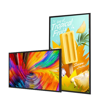 comprare 55 pollici IP67 Impermeabile Outdoor LCD Advertising Machine con alta luminosità 4000nits per Digital Signage fabbricazione online