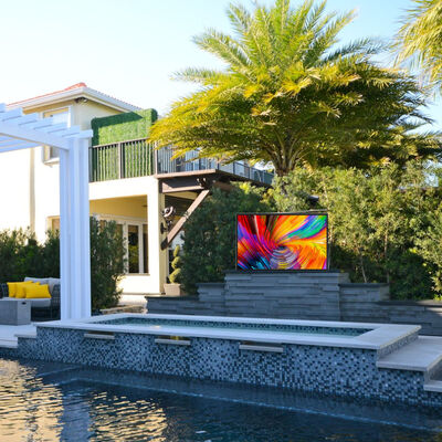 comprare Display LCD pubblicitario esterno da 55 pollici con luminosità di 3000nits IP67 vetro impermeabile e antibrillo fabbricazione online