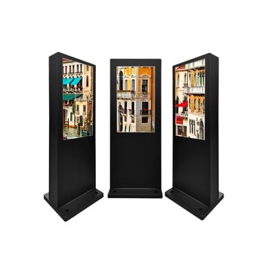comprare Segnaletica digitale esterna da 43 pollici IP55 con chiosco LCD touch capacitivo per la pubblicità fabbricazione online
