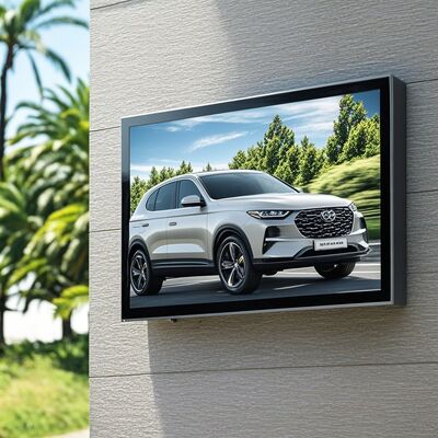 comprare Macchina pubblicitaria LCD da esterno da 55 pollici con tecnologia Full Lamination, luminosità 4000 nit e segnaletica digitale impermeabile IP67 fabbricazione online