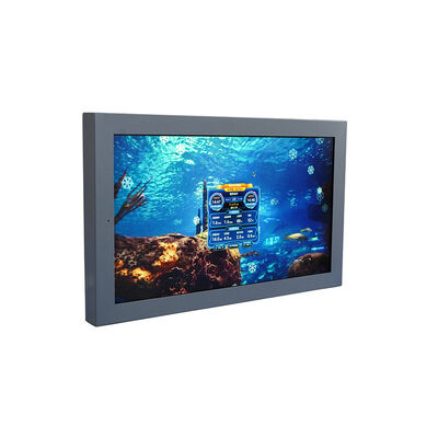 comprare Display pubblicitario LCD per segnaletica digitale da esterno da 49 pollici ultra sottile, 3000 cd/m2 di luminosità, impermeabile IP55 fabbricazione online