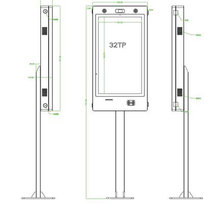 comprare IP67 impermeabile 2500nits Alta luminosità segnaletica digitale esterna da 98 pollici fabbricazione online