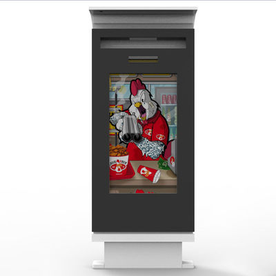 Infrarossi suolo Touch Screen Standing Chiosco Display Interattivo OEM