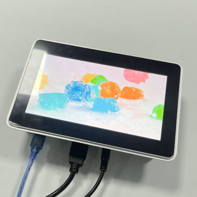 1000NCH da 7 pollici 1000 NIT Widescreen Outdoor incorporato incorporato G+G Capacitivo Monitoraggio tocco a 10 punti