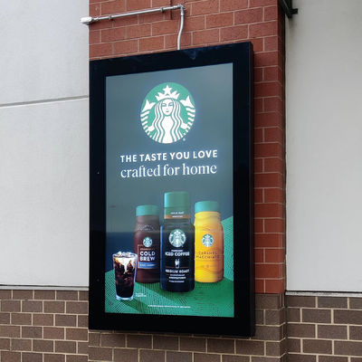 Display LCD per esterni HD da 32 pollici 1920x1080 con durata di 50000~100000 ore per segnaletica digitale