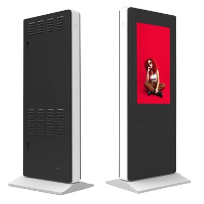 32 pollici 2500nits Luminosità IP65 impermeabile Outdoor Digital Signage Macchina pubblicitaria LCD